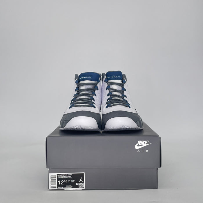AIR JORDAN 9 FLINT GREY FRENCH BLUE HV4794-100 SIZE 12.5/14W