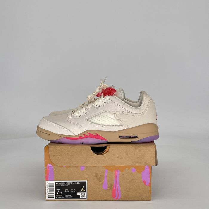 AIR JORDAN 5 PEANUT BUTTER & JELLY HJ5994-106 SIZE 7/8.5W