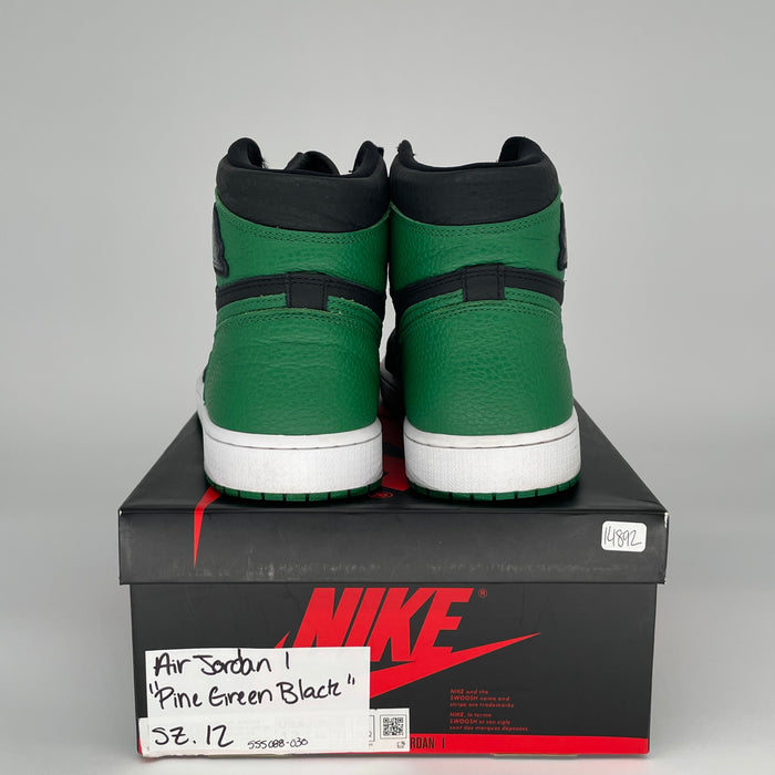 AIR JORDAN 1 PINE GREEN BLACK 555088-030 SIZE 12/13.5W