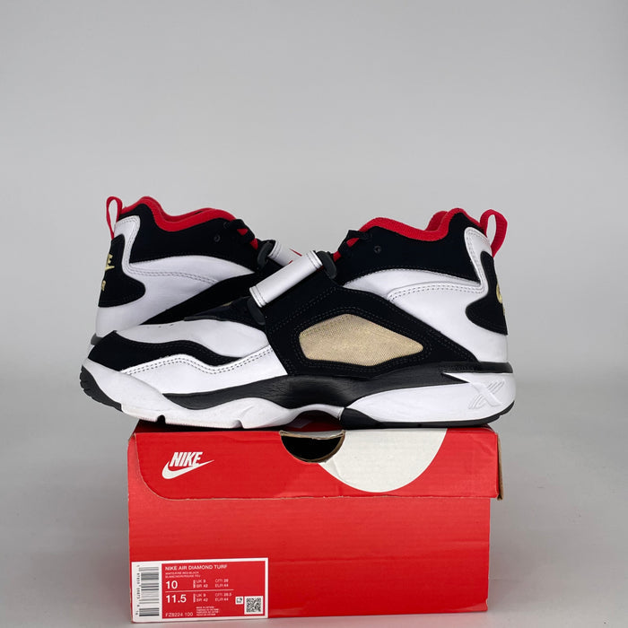 NIKE AIR DIAMOND TURF 49ERS (2025) FZ8224-100 SIZE 10/11.5W