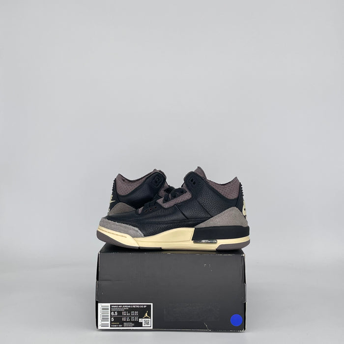 AIR JORDAN 3 A MA MANIERE WHILE YOU WERE SLEEPING FZ4811-001 SIZE 5/6.5W GS