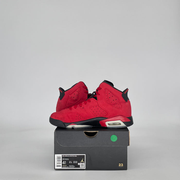 AIR JORDAN 6 TORO BRAVO 384665-600 SIZE 4.5/6W GS