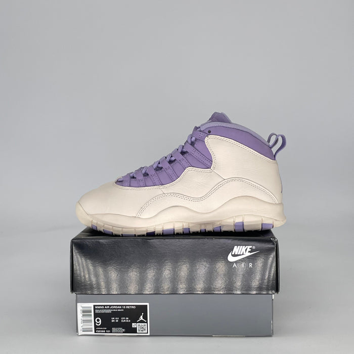 AIR JORDAN 10 HYDRANGEAS IQ0388-101 SIZE 7.5/9W MENS