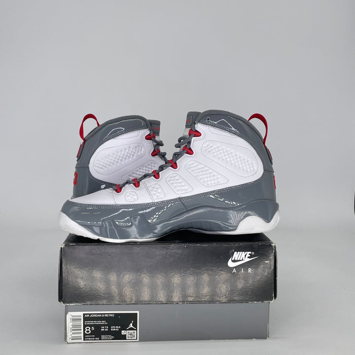 AIR JORDAN 9 FIRE RED CT8019-162 SIZE 8.5/10W