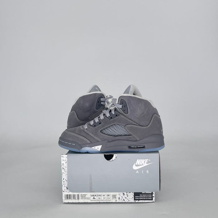 AIR JORDAN 5 WOLF GREY 440888-002 SIZE 4/5.5W GS