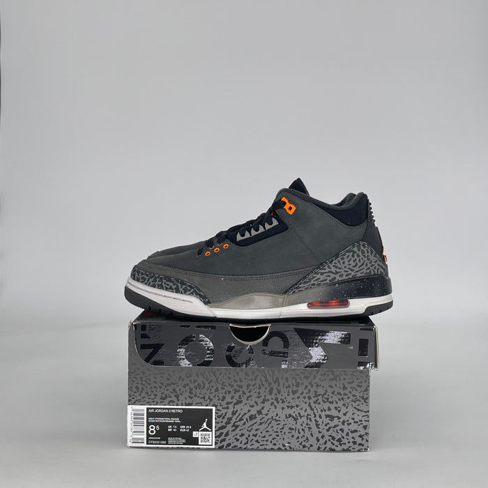 AIR JORDAN 3 FEAR PACK (2023) CT8532-080 SIZE 8.5/10W
