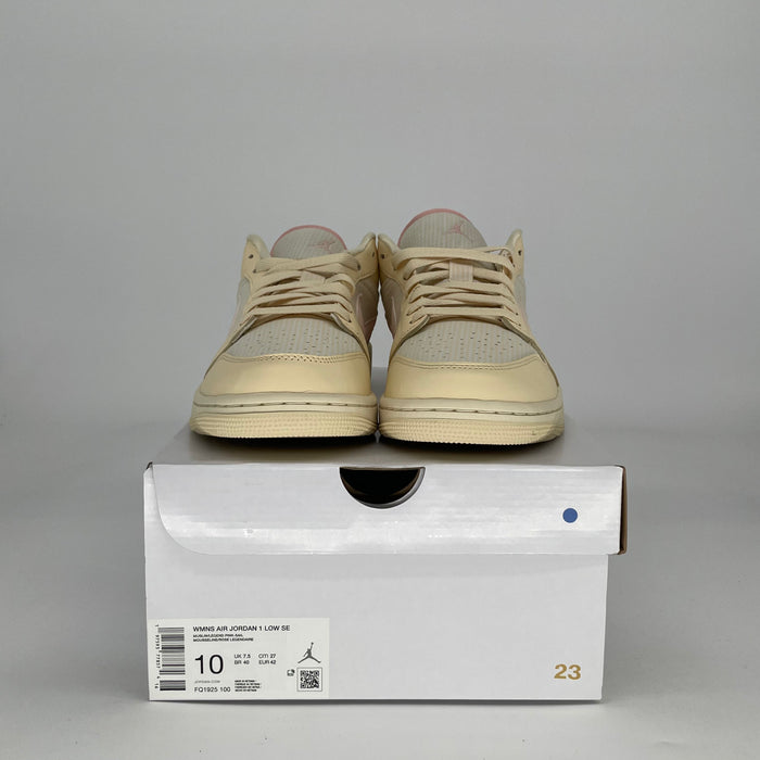 AIR JORDAN 1 LOW SEERSUCKER W FQ1925-100 SIZE 8.5/10W