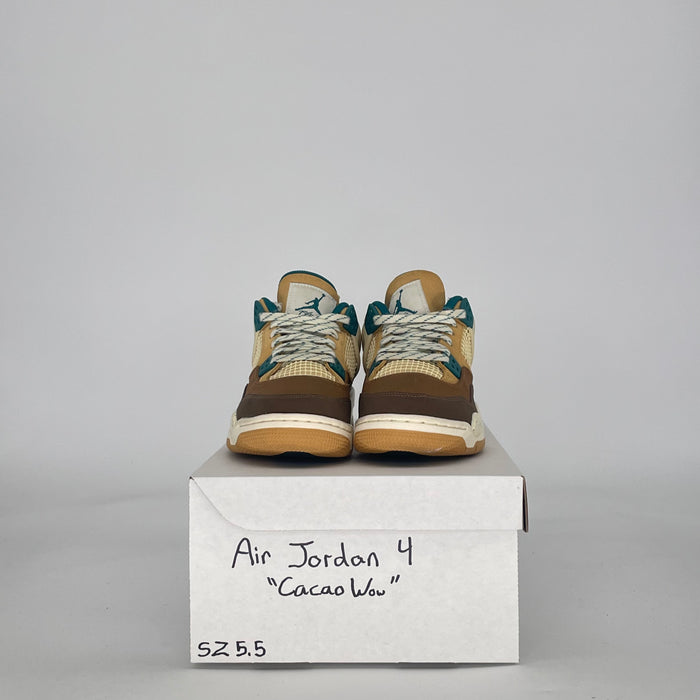 AIR JORDAN 4 CACAO WOW FB2214-200 SIZE 5.5/7W GS