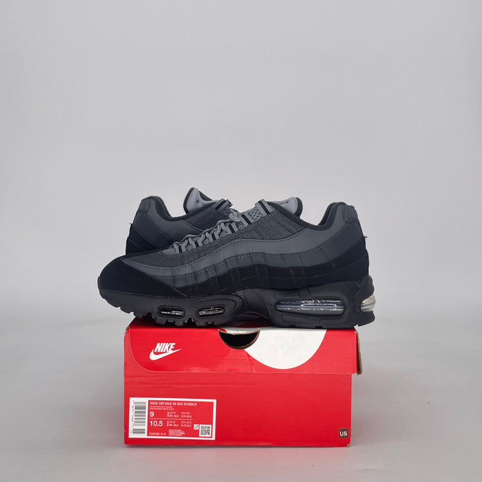 NIKE AIR MAX 95 BIG BUBBLE BLACK LIME BLAST ANTHRACITE IQ0285-010 SIZE 9/10.5W