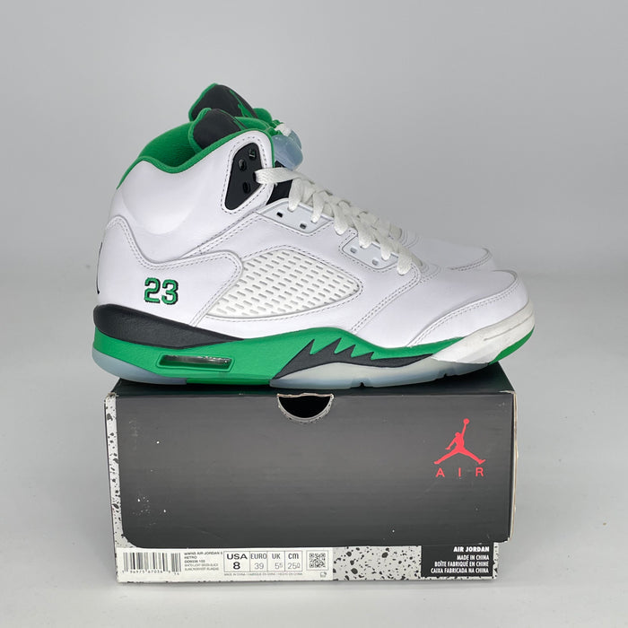 AIR JORDAN 5 LUCKY GREEN W DD9336-103 SIZE 6.5/8W