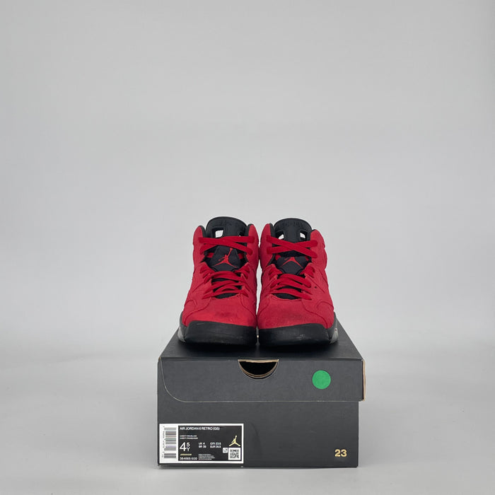 AIR JORDAN 6 TORO BRAVO 384665-600 SIZE 4.5/6W GS