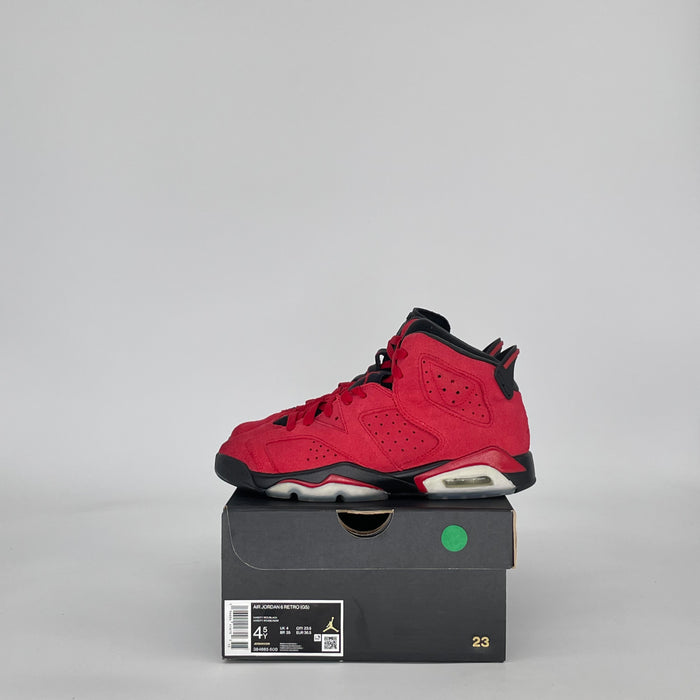 AIR JORDAN 6 TORO BRAVO 384665-600 SIZE 4.5/6W GS