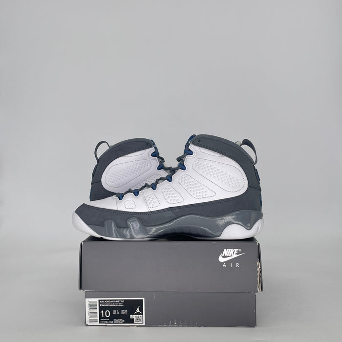 AIR JORDAN 9 FLINT GREY FRENCH BLUE HV4794-100 SIZE 10/11.5W