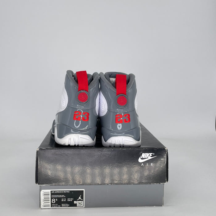 AIR JORDAN 9 FIRE RED CT8019-162 SIZE 8.5/10W