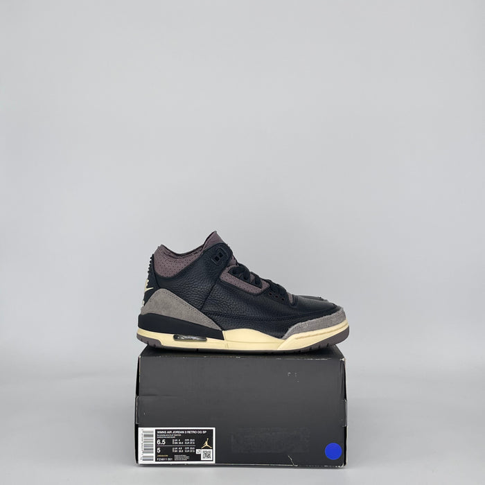AIR JORDAN 3 A MA MANIERE WHILE YOU WERE SLEEPING FZ4811-001 SIZE 5/6.5W GS