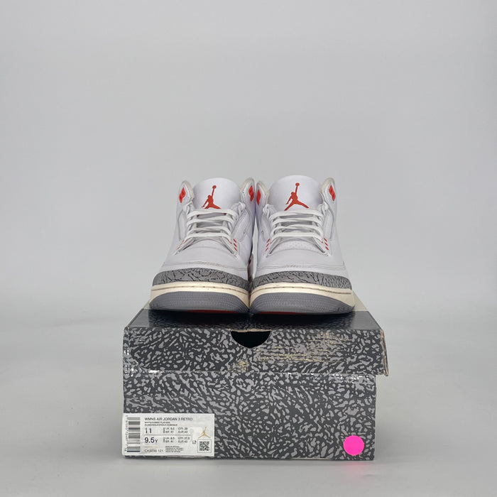 AIR JORDAN 3 GEORGIA PEACH CK9246-121 SIZE 9.5/11W