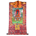 Acala / Akshobhya - Tibetan thangka painting, detailed view