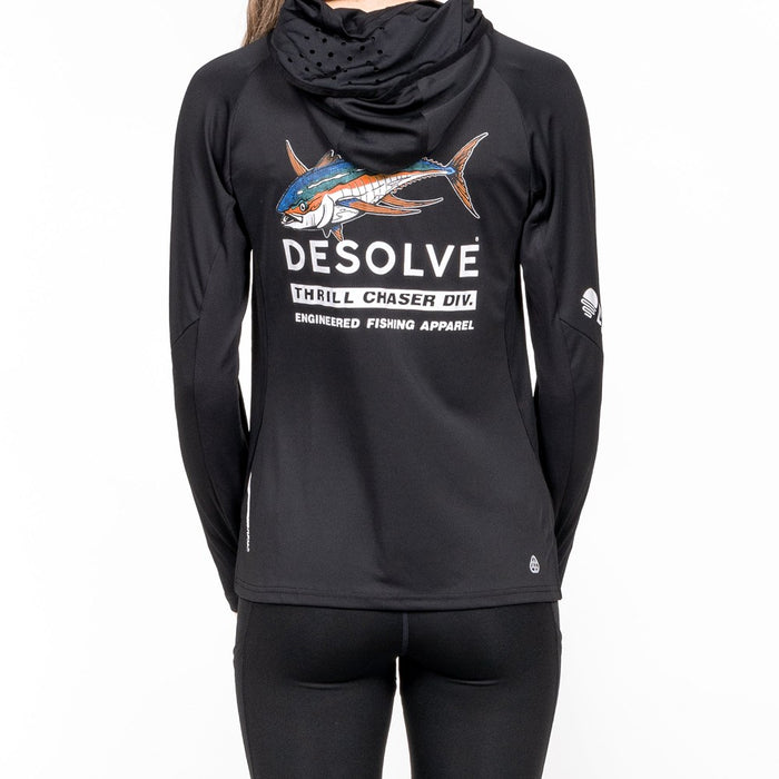 Ahi Fish Face Hoodie Women's