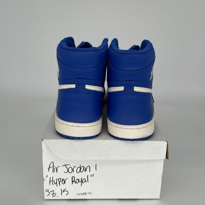 AIR JORDAN 1 HYPER ROYAL SIZE 15/16.5W 555088-401