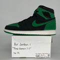 AIR JORDAN 1 PINE GREEN BLACK 555088-030 SIZE 14/15.5W