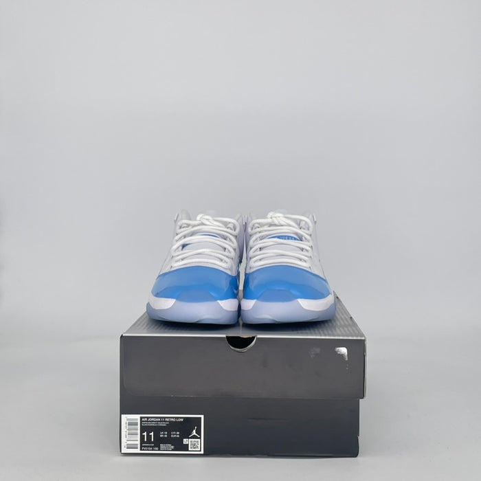 AIR JORDAN 11 LOW UNIVERSITY BLUE FV5104-100 SIZE 11/12.5W