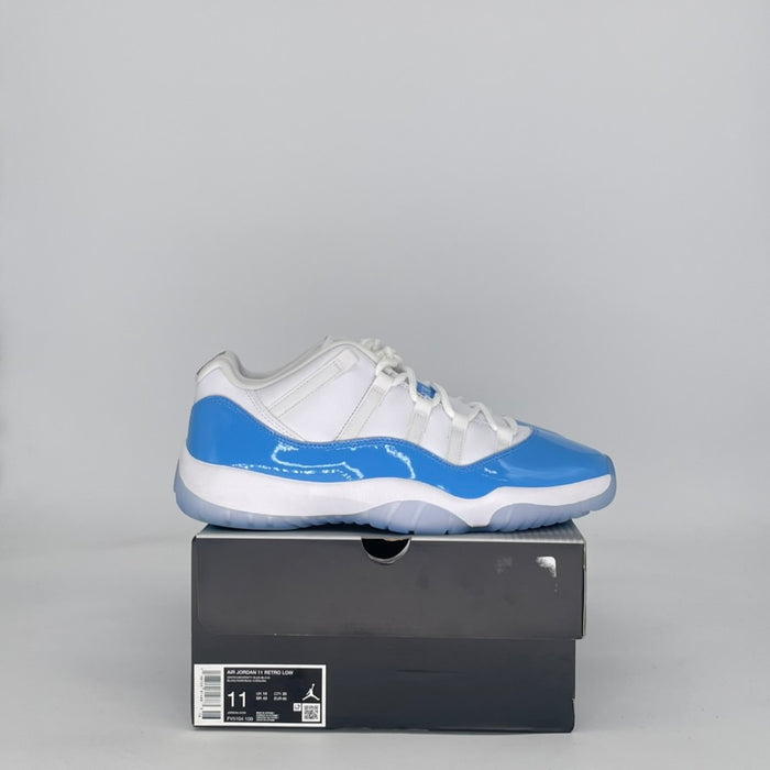 AIR JORDAN 11 LOW UNIVERSITY BLUE FV5104-100 SIZE 11/12.5W
