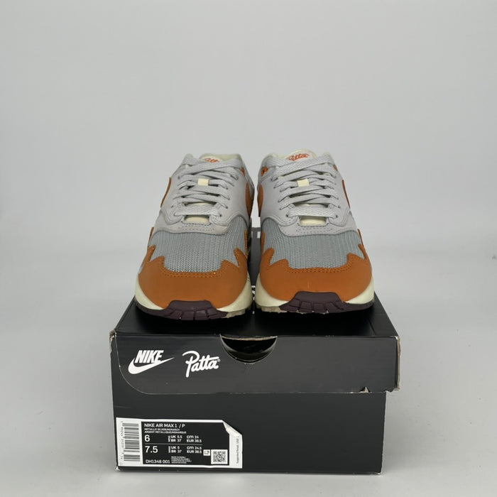 NIKE AIR MAX 1 PATTA WAVES MONARCH SIZE 6/7.5W DH1348-001