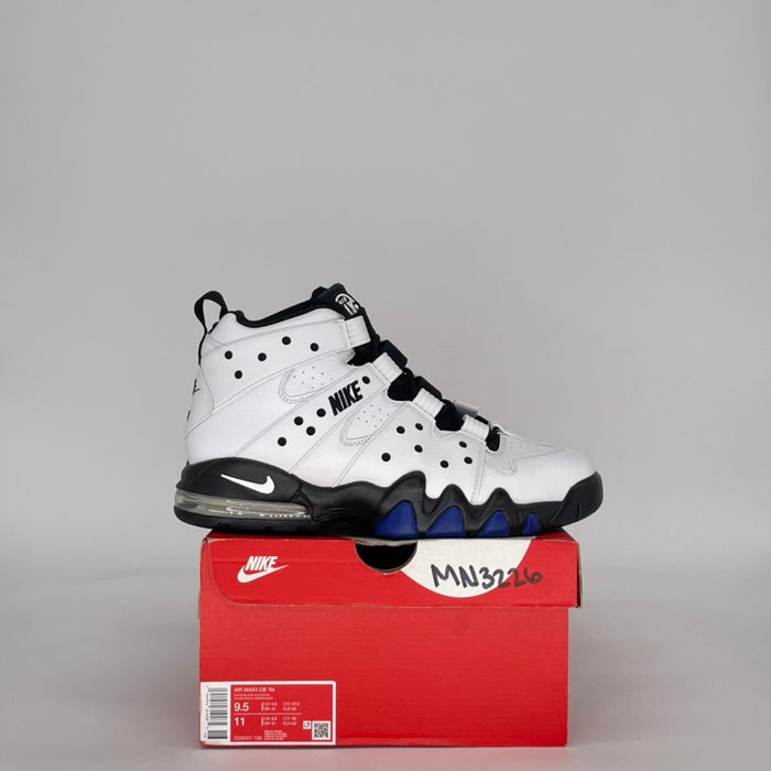 NIKE AIR MAX 2 CB '94 WHITE OLD ROYAL DD8557-100 SIZE 9.5/11W