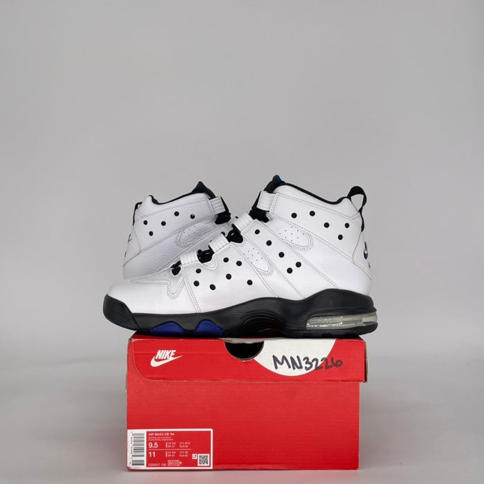 NIKE AIR MAX 2 CB '94 WHITE OLD ROYAL DD8557-100 SIZE 9.5/11W