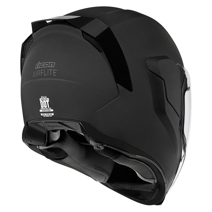 Airflite Rubatone Helmet: The perfect darkness of an anti-cosmic void, the Airflite Rubatone takes the “silence is louder tha