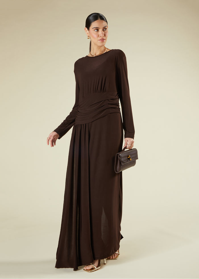 Alaia Maxi Brown