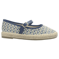 Alpargata de mujer Azul Casual Chalada Dijon-15 Zapatos Planos Comfort Chalada