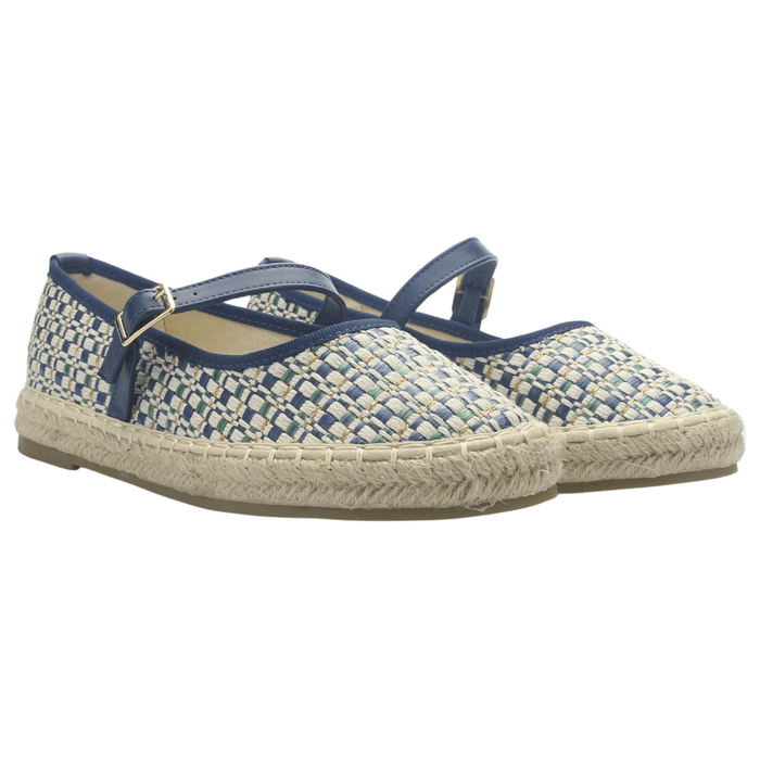 Alpargata de mujer Azul Casual Chalada Dijon-15 Zapatos Planos Comfort Chalada