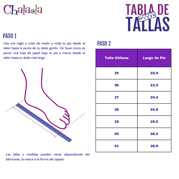 Alpargata Negro Mujer Casual Chalada Tap-50 Zapatos Planos Comfort Chalada
