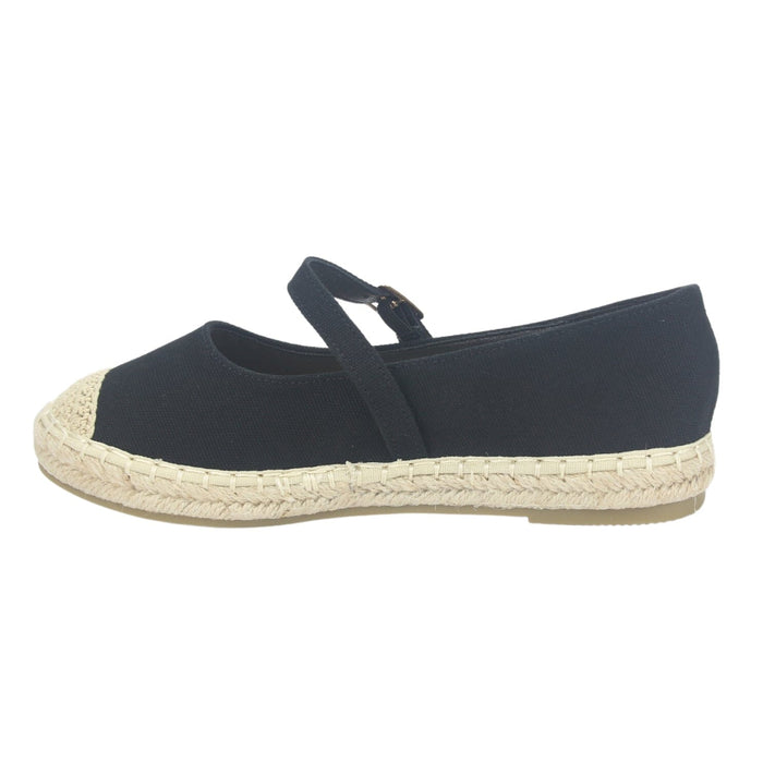Alpargatas Chalada Mujer Dijon-11 Negro Casual Ballerinas Chalada