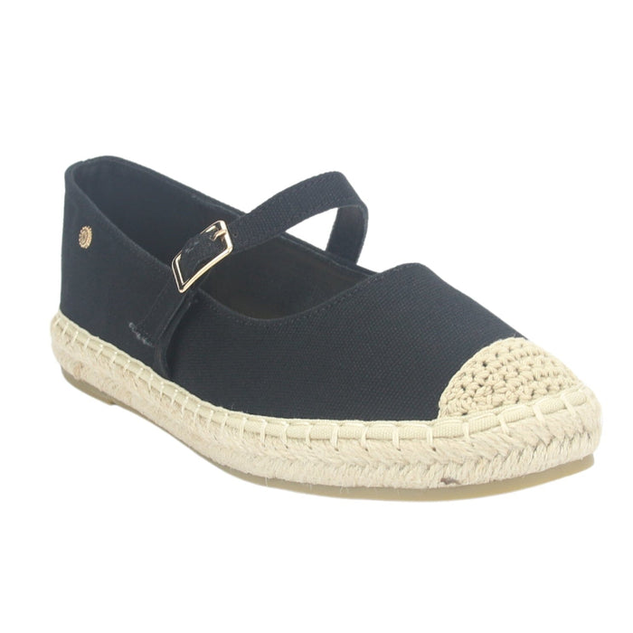 Alpargatas Chalada Mujer Dijon-11 Negro Casual Ballerinas Chalada