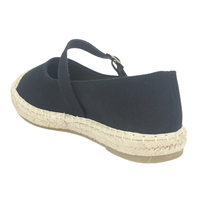 Alpargatas Chalada Mujer Dijon-11 Negro Casual Ballerinas Chalada