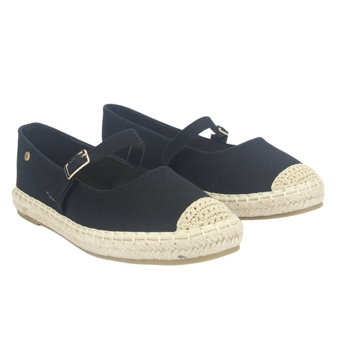 Alpargatas Chalada Mujer Dijon-11 Negro Casual Ballerinas Chalada
