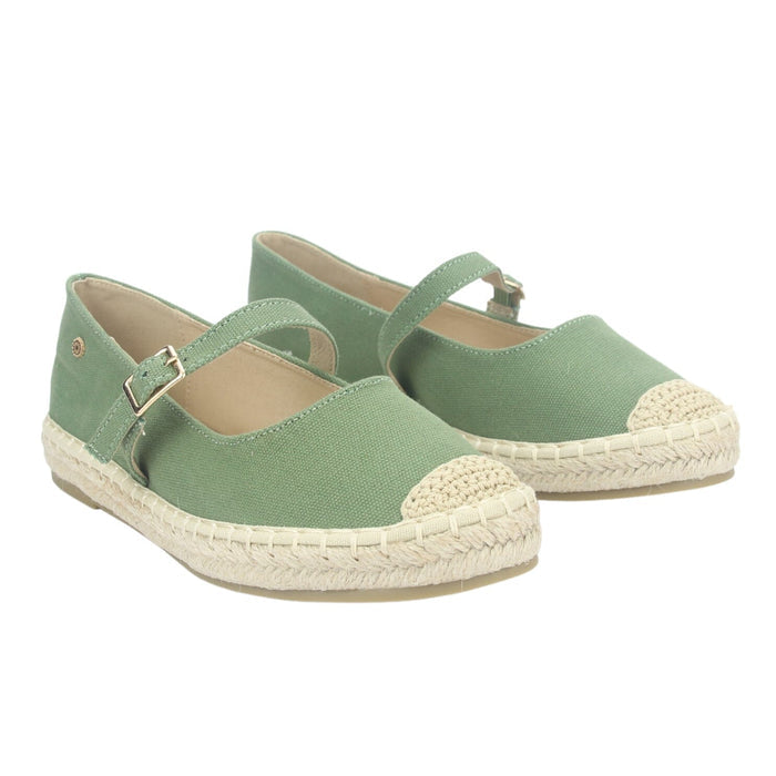 Alpargatas Chalada Mujer Dijon-11 Verde Casual Ballerinas Chalada