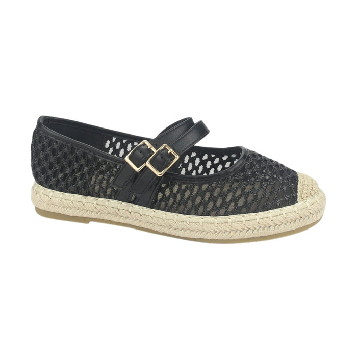 Alpargatas Chalada Mujer Dijon-12 Negro Casual Zapatos Planos Comfort Chalada