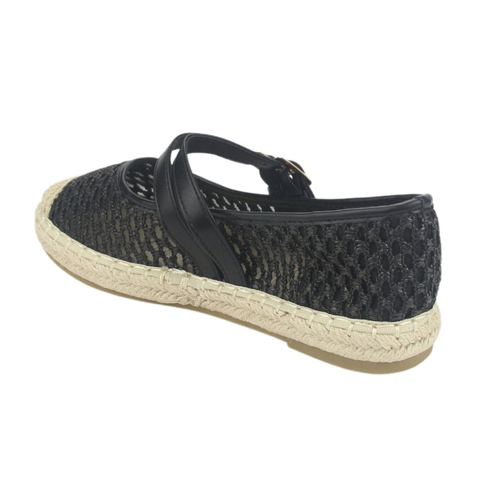 Alpargatas Chalada Mujer Dijon-12 Negro Casual Zapatos Planos Comfort Chalada