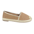Alpargatas Chalada Mujer Poetto-1 Camel Casual Zapatos Planos Comfort Chalada