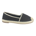 Alpargatas Chalada Mujer Poetto-1 Negro Casual Zapatos Planos Comfort Chalada
