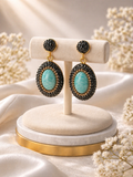 Amazonite Earrings (Green)