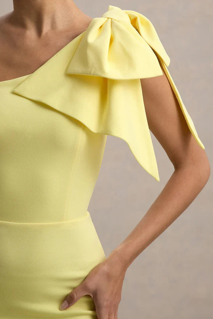 Ambretta Midi Dress (Yellow)