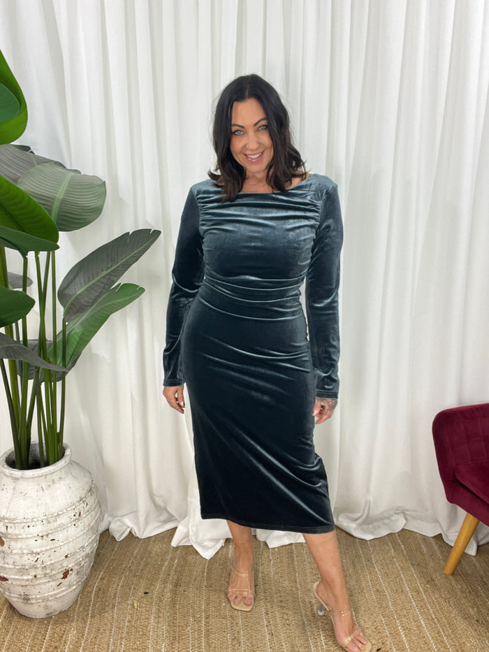 Annabelle Velvet Dress