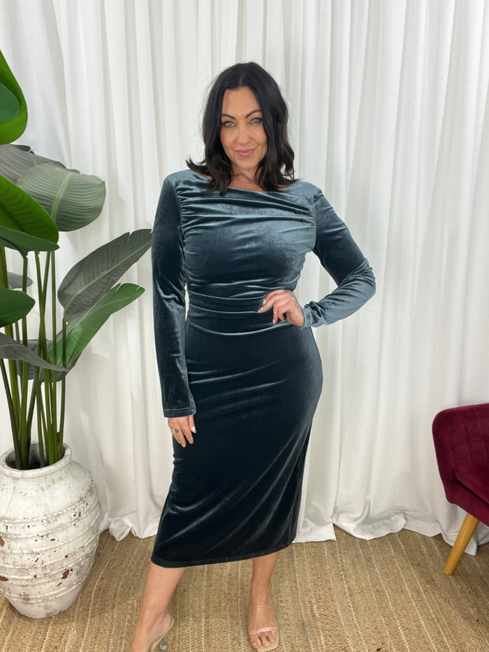 Annabelle Velvet Dress