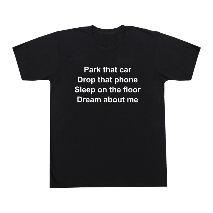Anthems Tee - Black / White