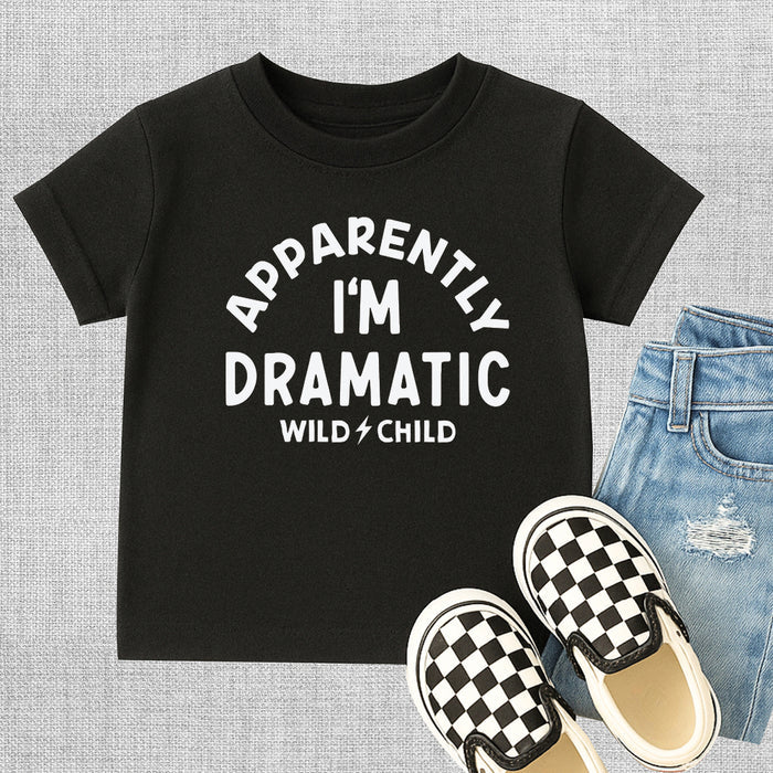 Apparently I'm Dramatic Toddler Tee