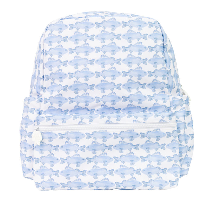 Apple of My Isla Backpack-Boy Prints